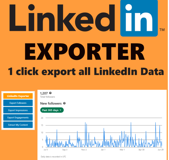 automate to win linkedin exporter tool