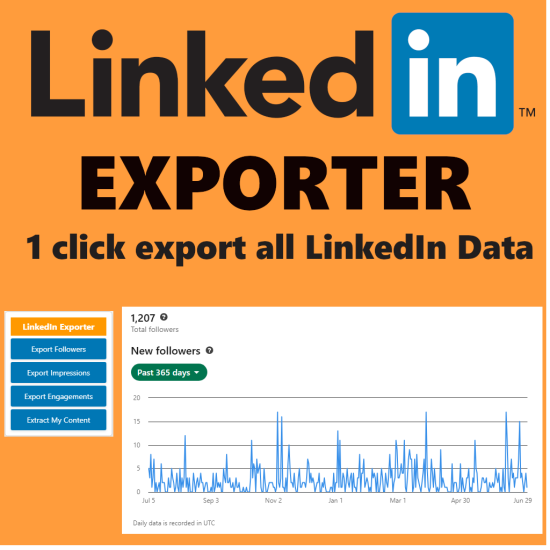 automate to win linkedin exporter tool